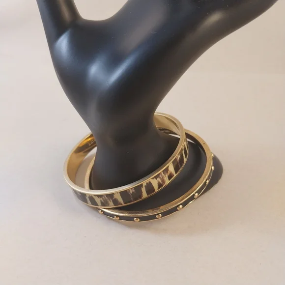 Kate Spade Gold and Black Bracelet Duo - Picture 8 of 16
